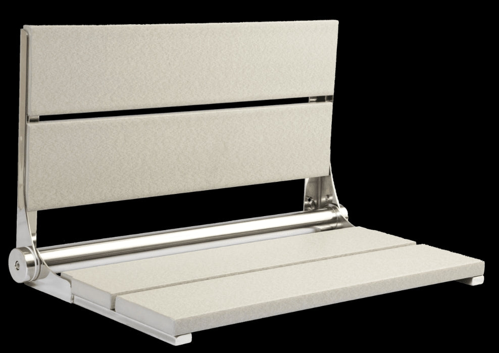 26″ Bilanx Shower Seat in Polished Finish.