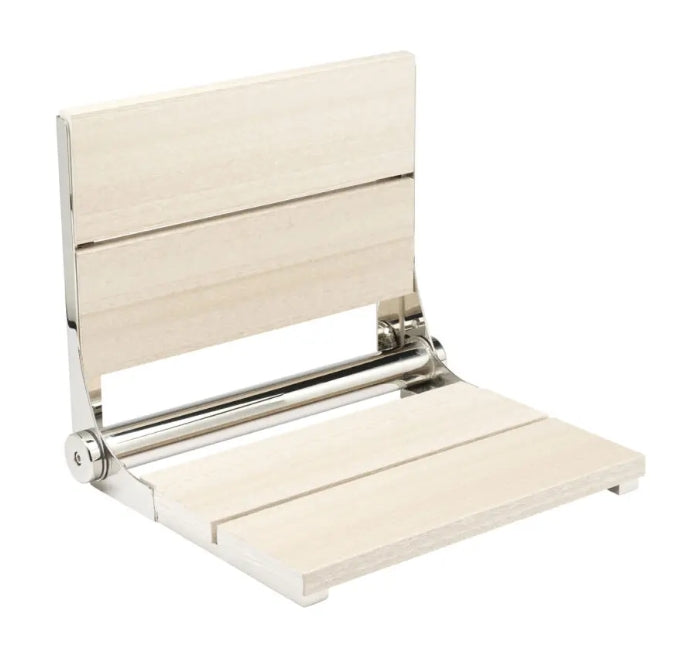 26″ Bilanx Shower Seat in Polished Finish.