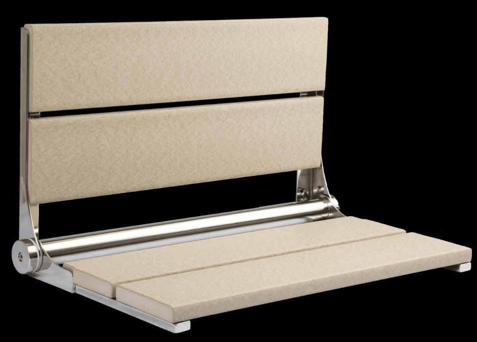 26″ Bilanx Shower Seat in Polished Finish.
