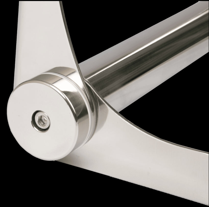26″ Bilanx Shower Seat in Polished Finish.