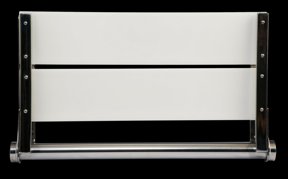 26″ Bilanx Shower Seat in Polished Finish.