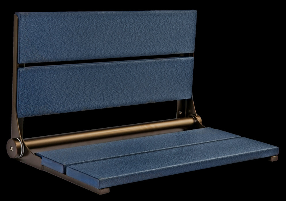 26″ Bilanx Shower Seat in Bronze Finish.