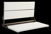 26″ Bilanx Shower Seat in Bronze Finish.