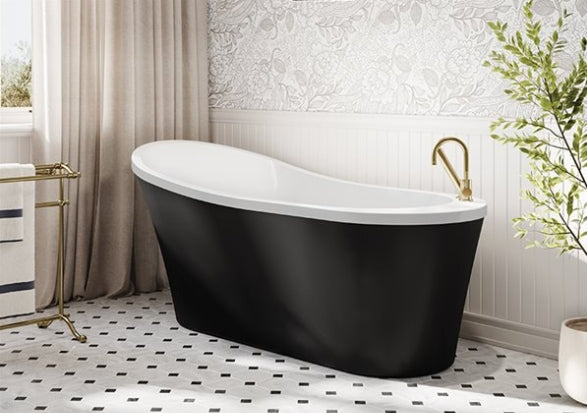 Fleurco Mezzo Petite Freestanding Acrylic Bathtub BZMZ6029