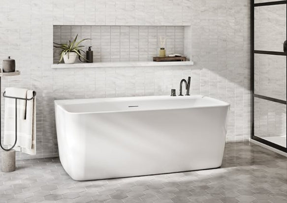 Fleurco Sonoro Petite Freestanding Acrylic Bathtub – BZSN6032-18