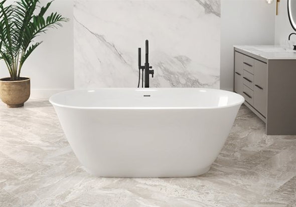 Fleurco Calla Freestanding Solid Surface Bathtub – BTCA6229 Series