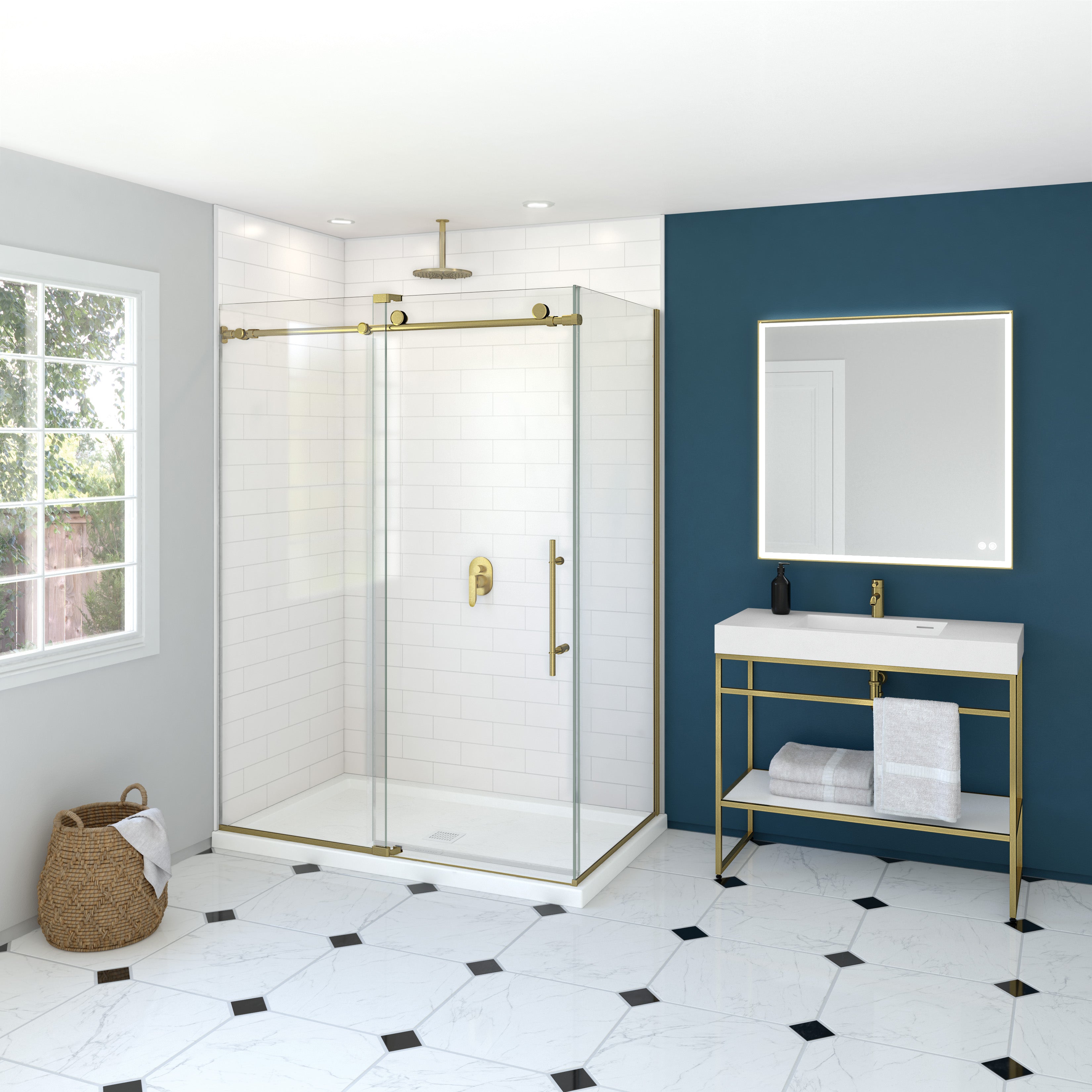 Select K2 2 sided CR Shower Door