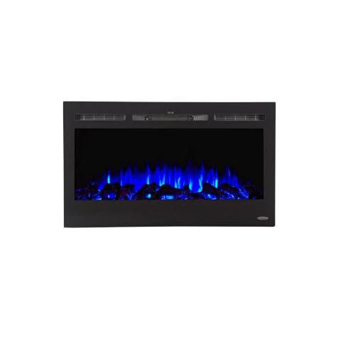 Touchstone Sideline® 36" Recessed Smart Electric Fireplace with Heat – 80014