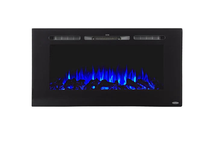 Touchstone Sideline® 40" Recessed Smart Electric Fireplace with Heat – 80027