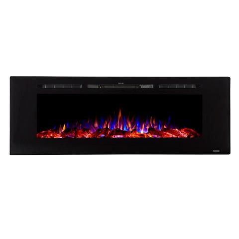 Touchstone Sideline® 60″ Recessed Smart Electric Fireplace with Heat – 80011