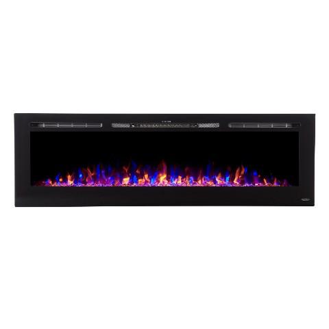Touchstone Sideline® 72″ Recessed Smart Electric Fireplace with Heat – 80015