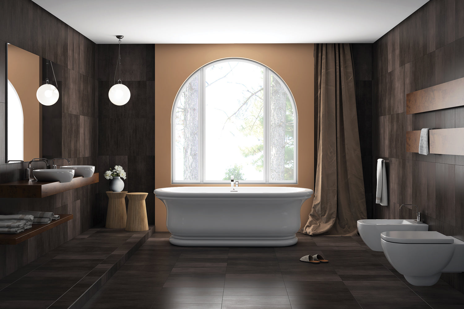 Americh Sirena 7234 - Tub Only Freestanding Bathtub SF7234T-WH