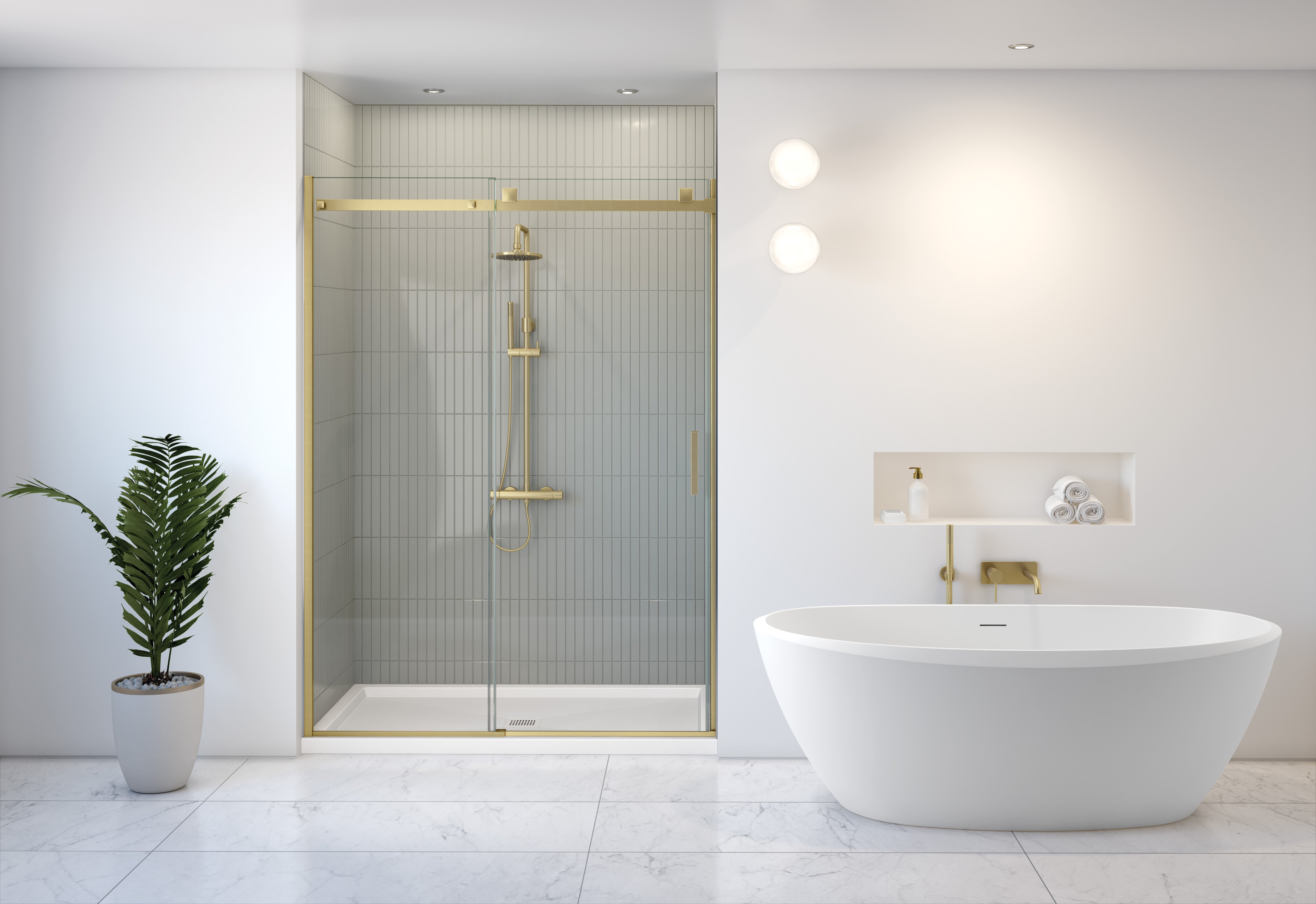 Skyline In-line Shower Door