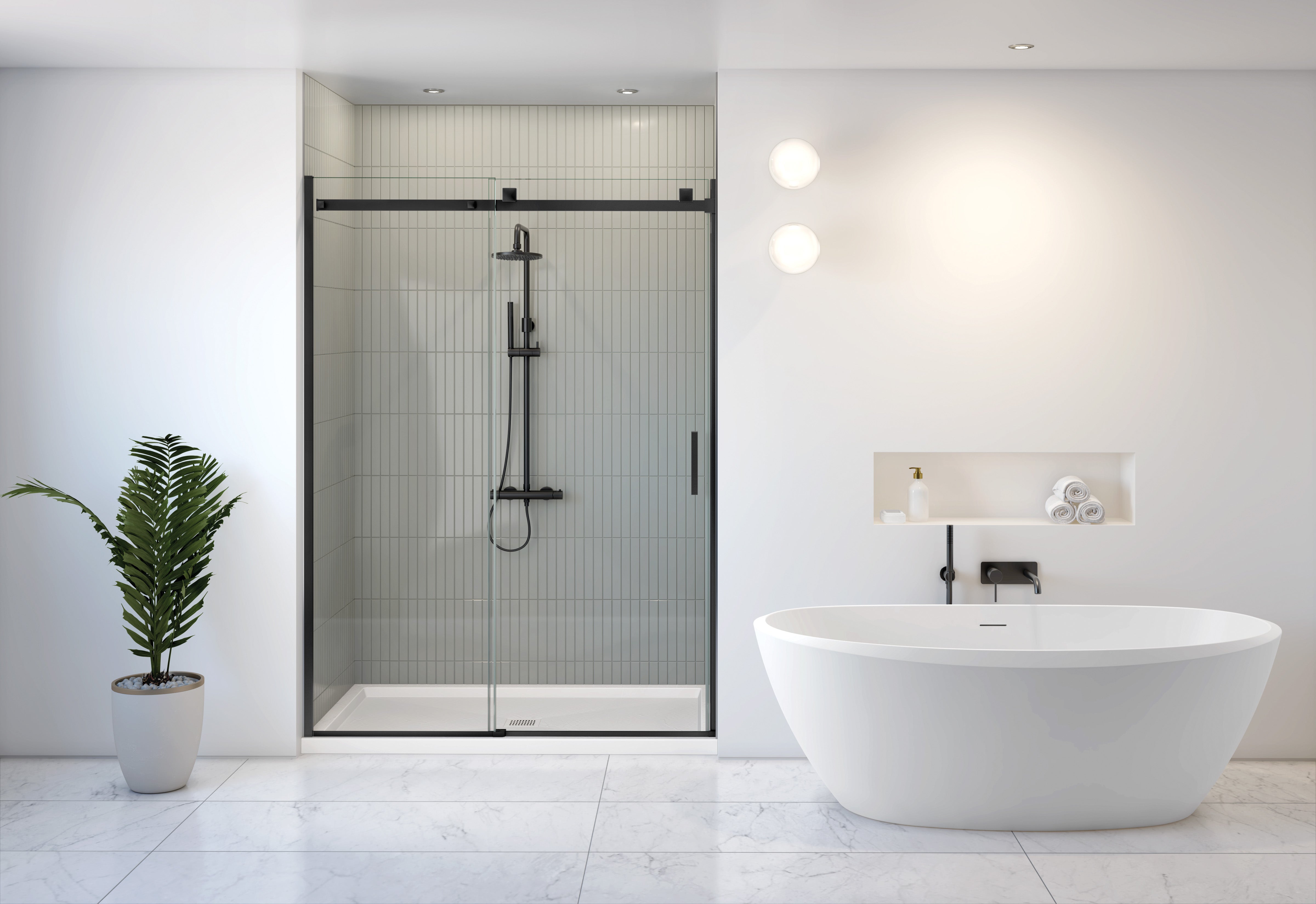 Skyline In-line Shower Door