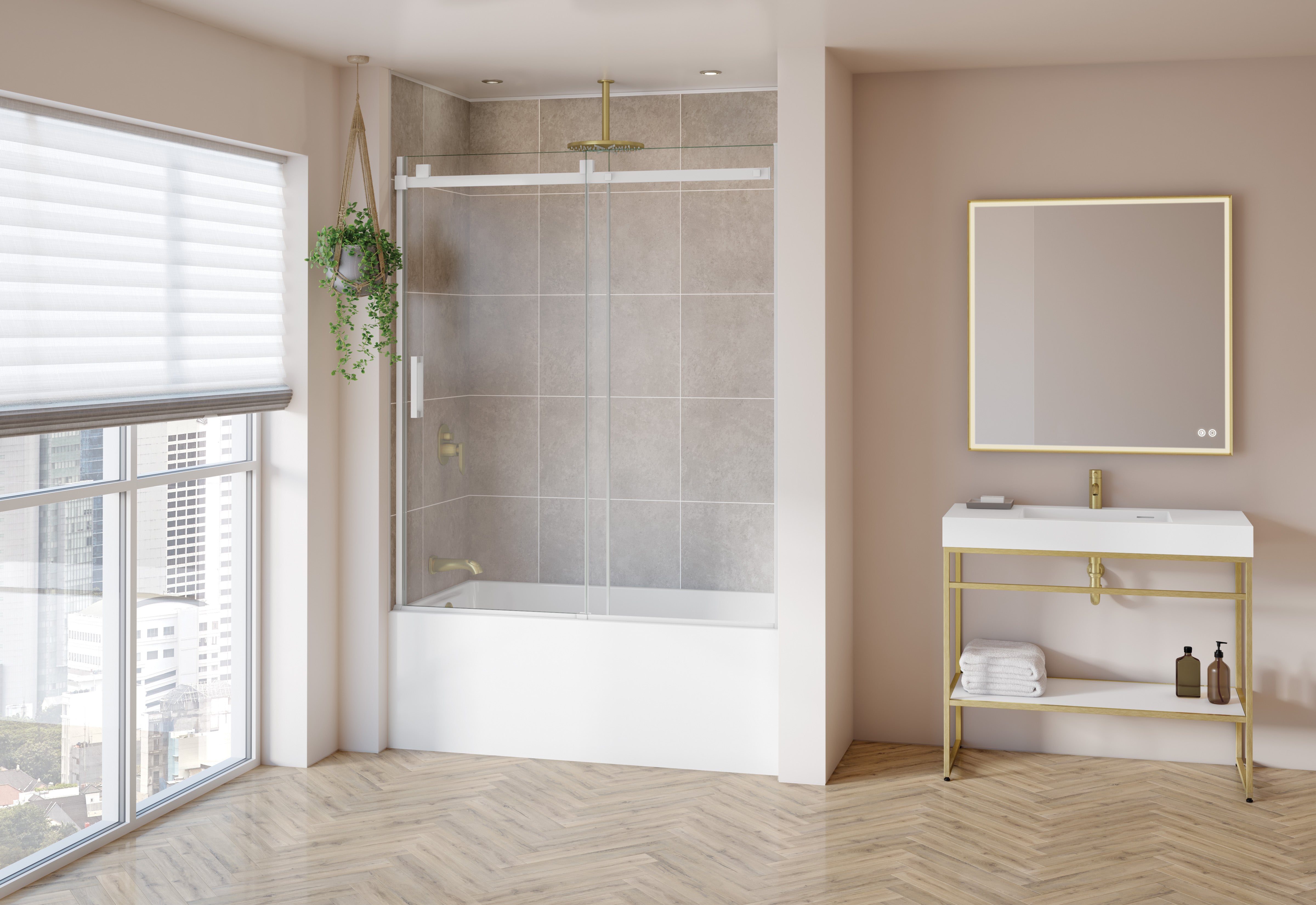 Skyline Tub enclosure Shower Door