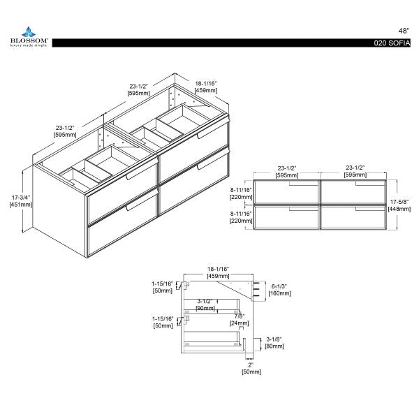 Sofia 72 Inch Vanity