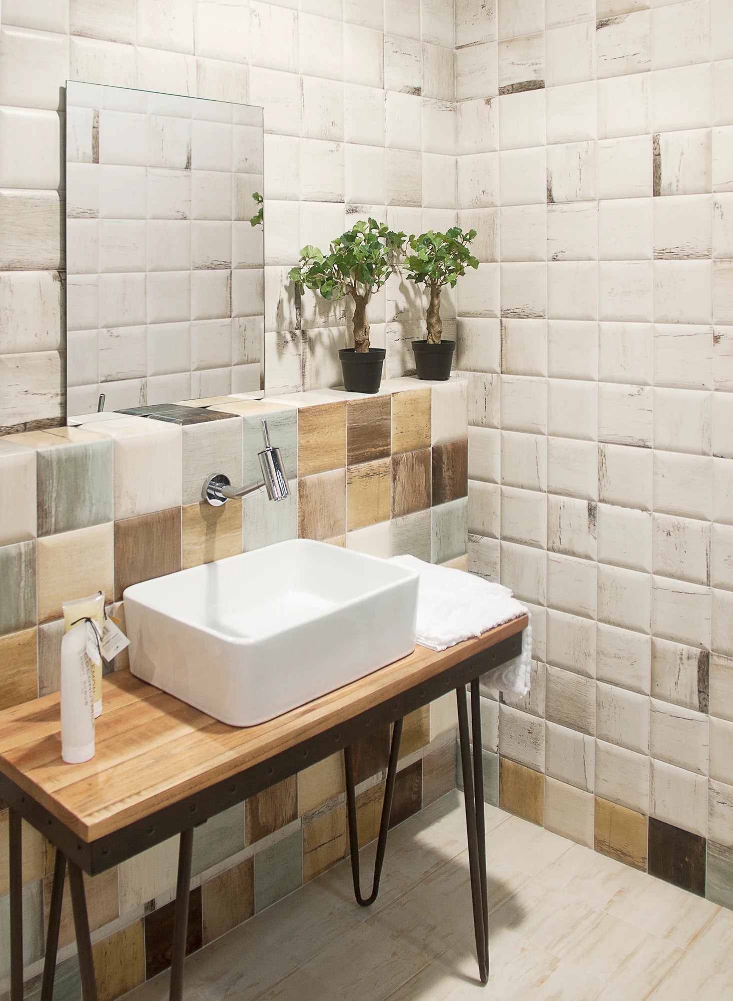 Soho Cube 6x6 Blanco & Mix