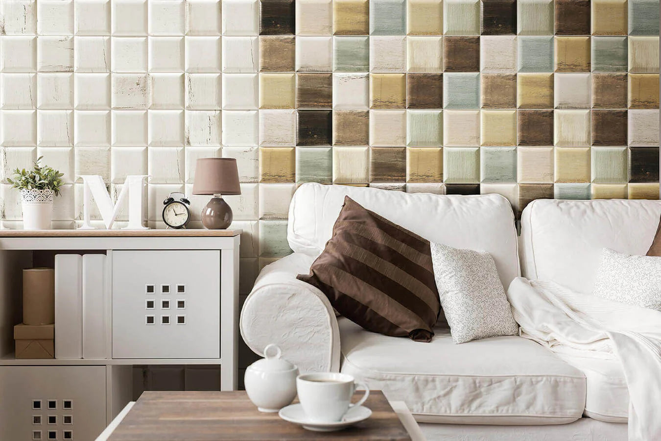 Soho Cube 6x6 Blanco & Mix