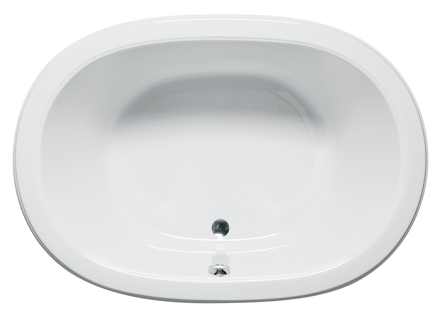 Americh Sol Flat Deck 6042 - Luxury Series Drop-in Bathtub SF6042L-WH