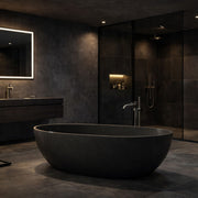 MAIDSTONE | DXV Soren 67 Inch Carbon Fiber Freestanding Tub