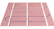 Warmup Under Floor Mat Heater, 240V, 3080W, 12.8 amps, Covers  220 sq ft of heated area