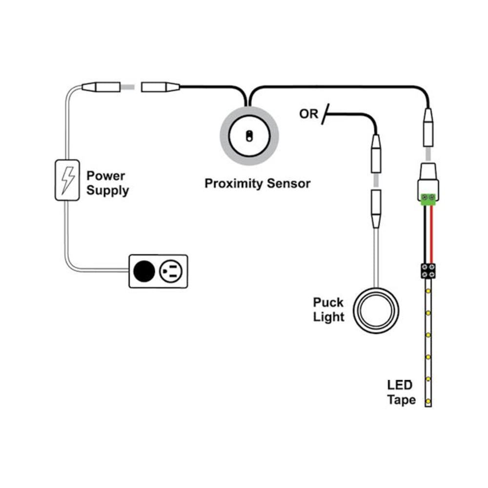 Hardware Resources IR Proximity Sensor 60 Watt Switch