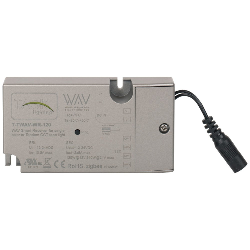 Hardware Resources 120-Watt WAV SMART CONTROL Single-White/Tunable-White Smart Receiver, Zigbee Technology