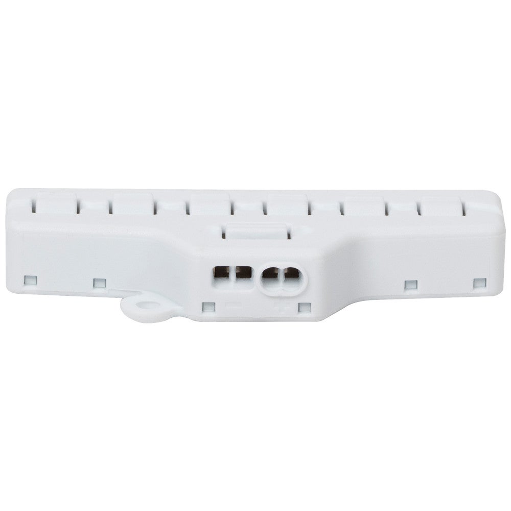 Hardware Resources 9 Amp Wire Distribution Block, 6 Outputs, White