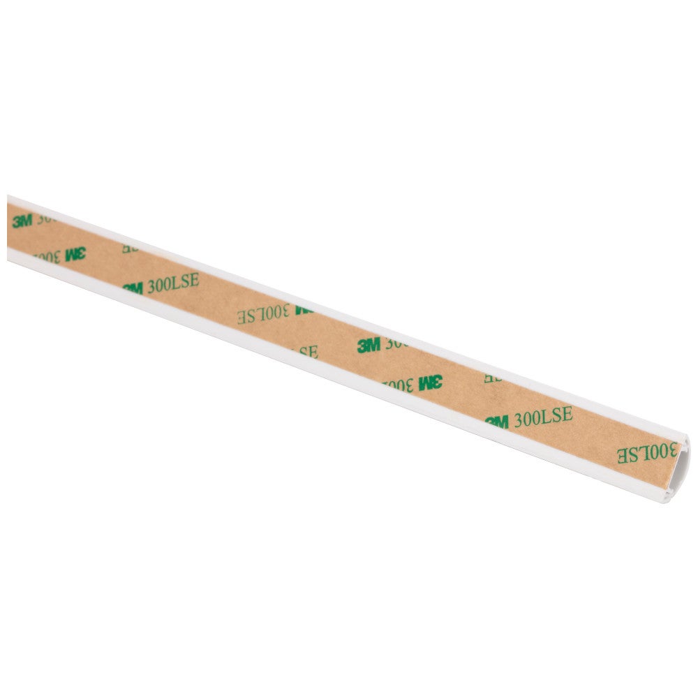 Hardware Resources Plastic Wire Manager with Adhesive Backing, 48"