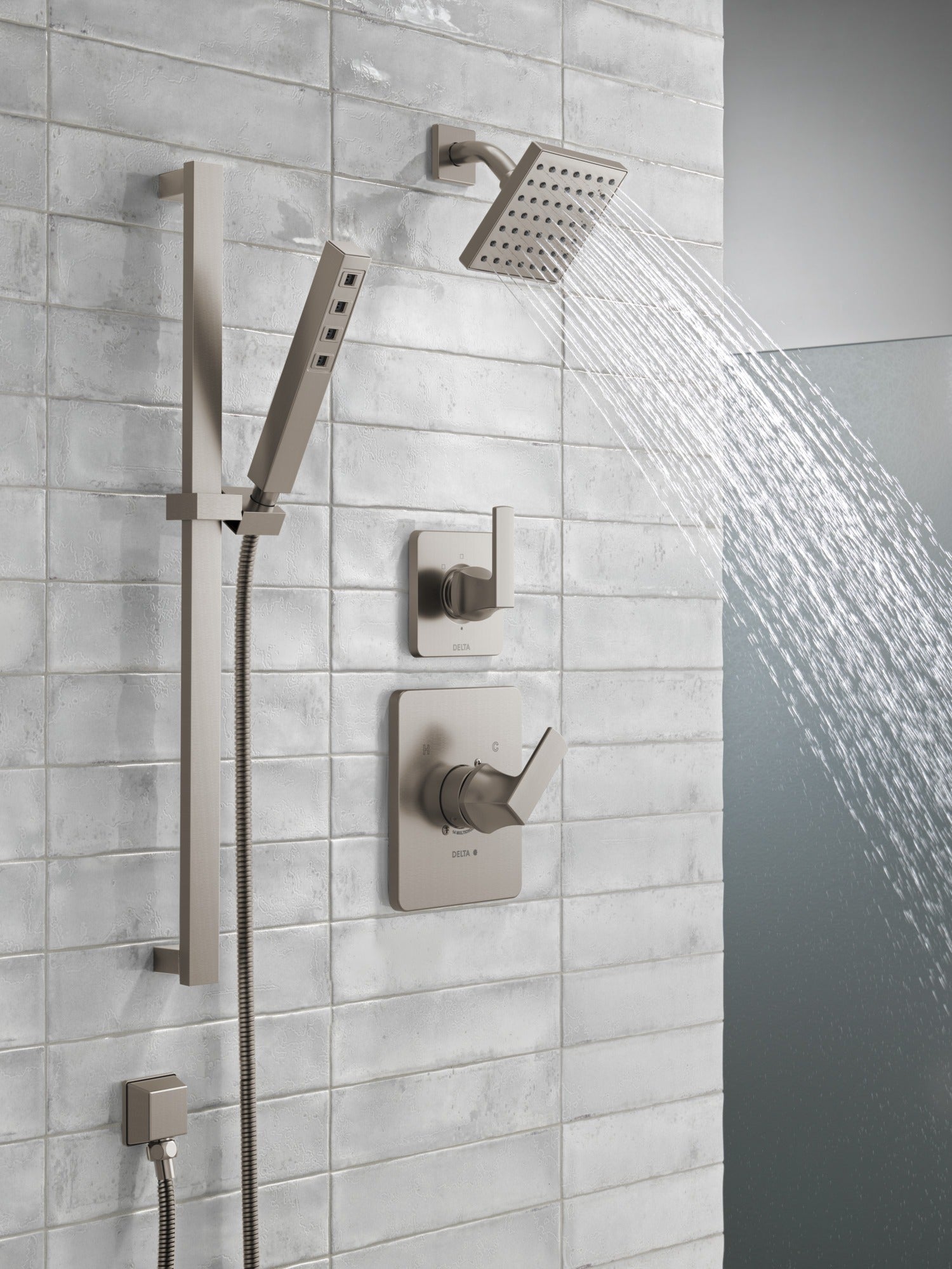 Delta Velum™ 3-Setting 2-Port Diverter Trim