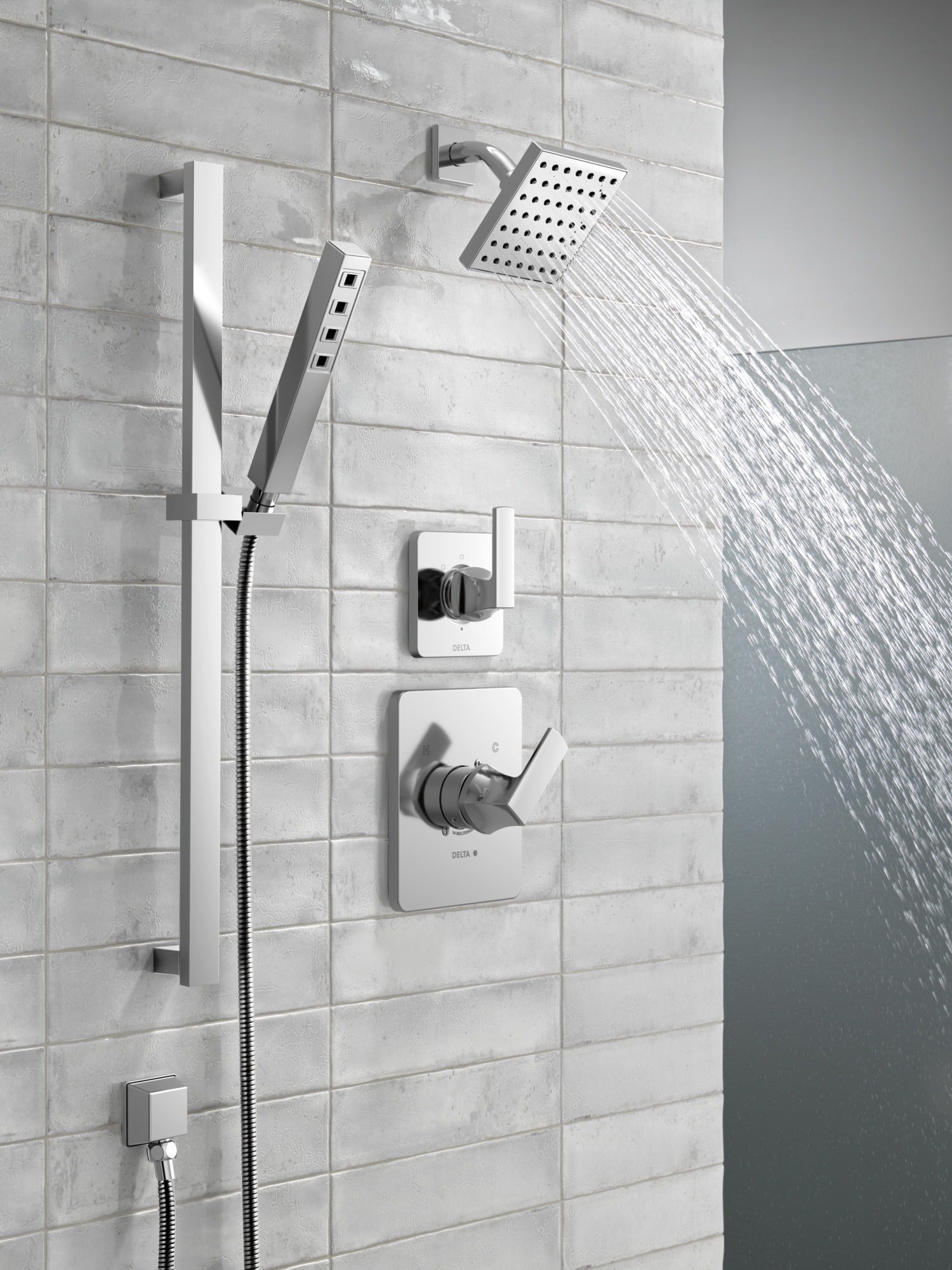 Delta Velum™ 3-Setting 2-Port Diverter Trim