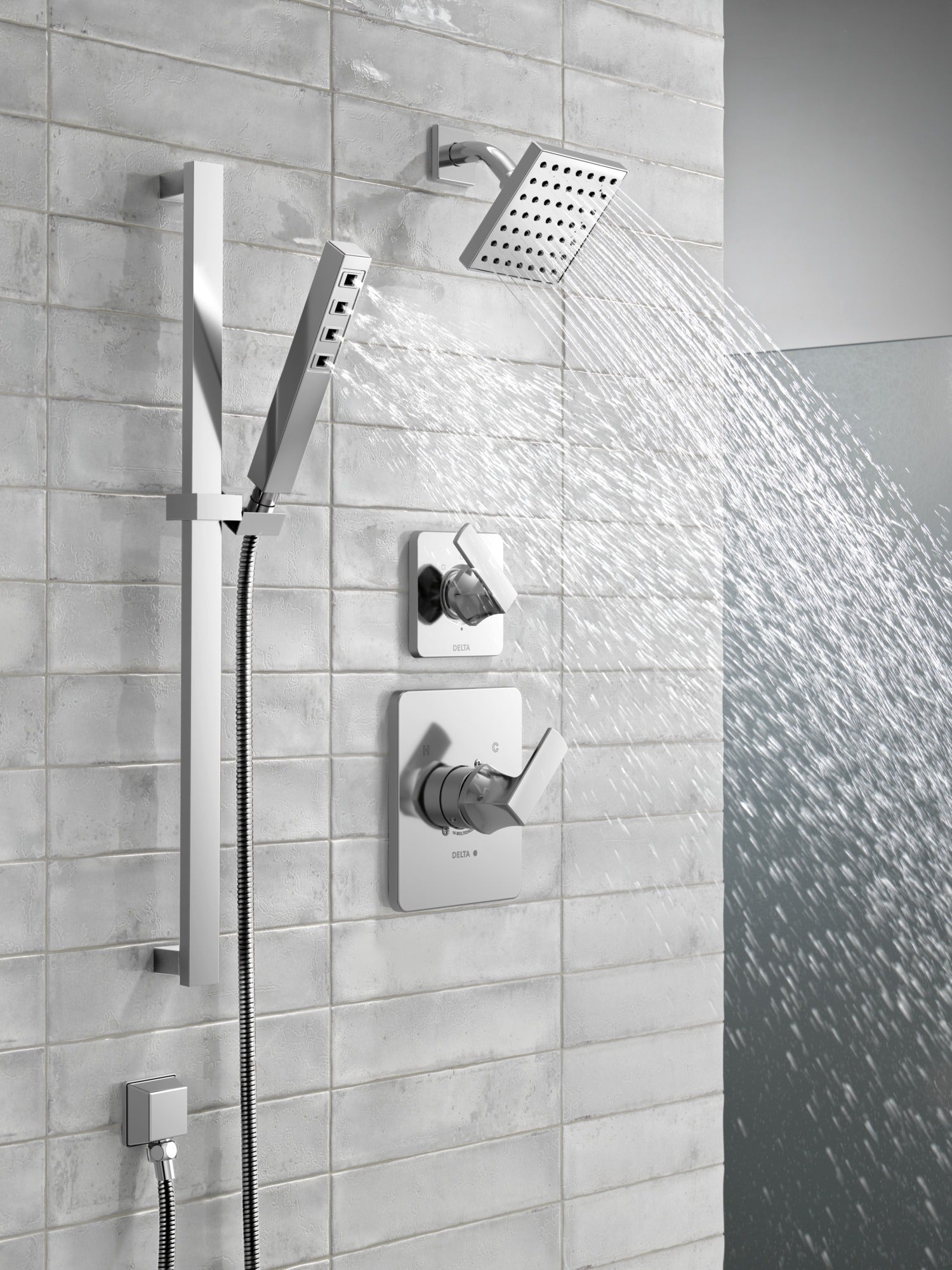 Delta Velum™ 3-Setting 2-Port Diverter Trim
