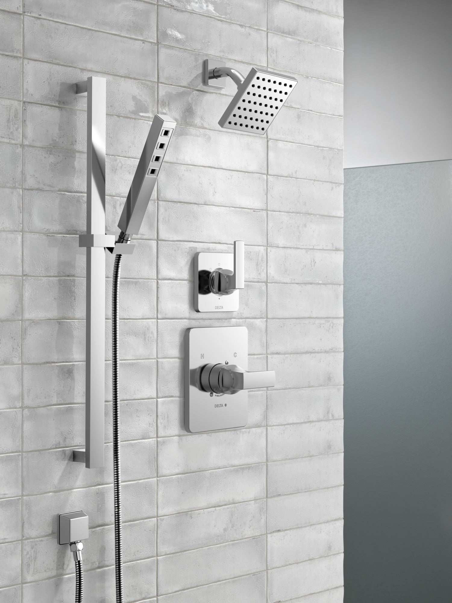 Delta Velum™ 3-Setting 2-Port Diverter Trim