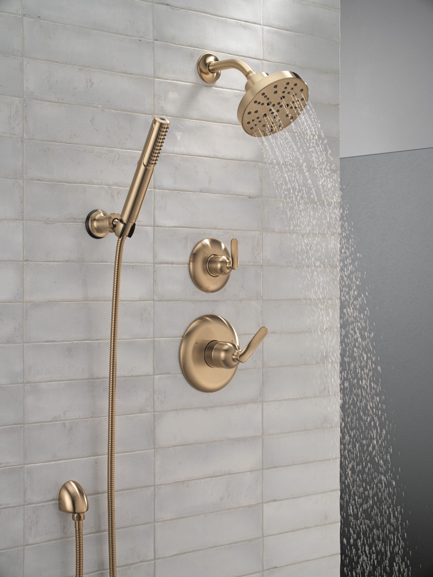 Delta Universal Showering Components 2-Setting Hand Shower with ProClean™ Spray – Wall Mount