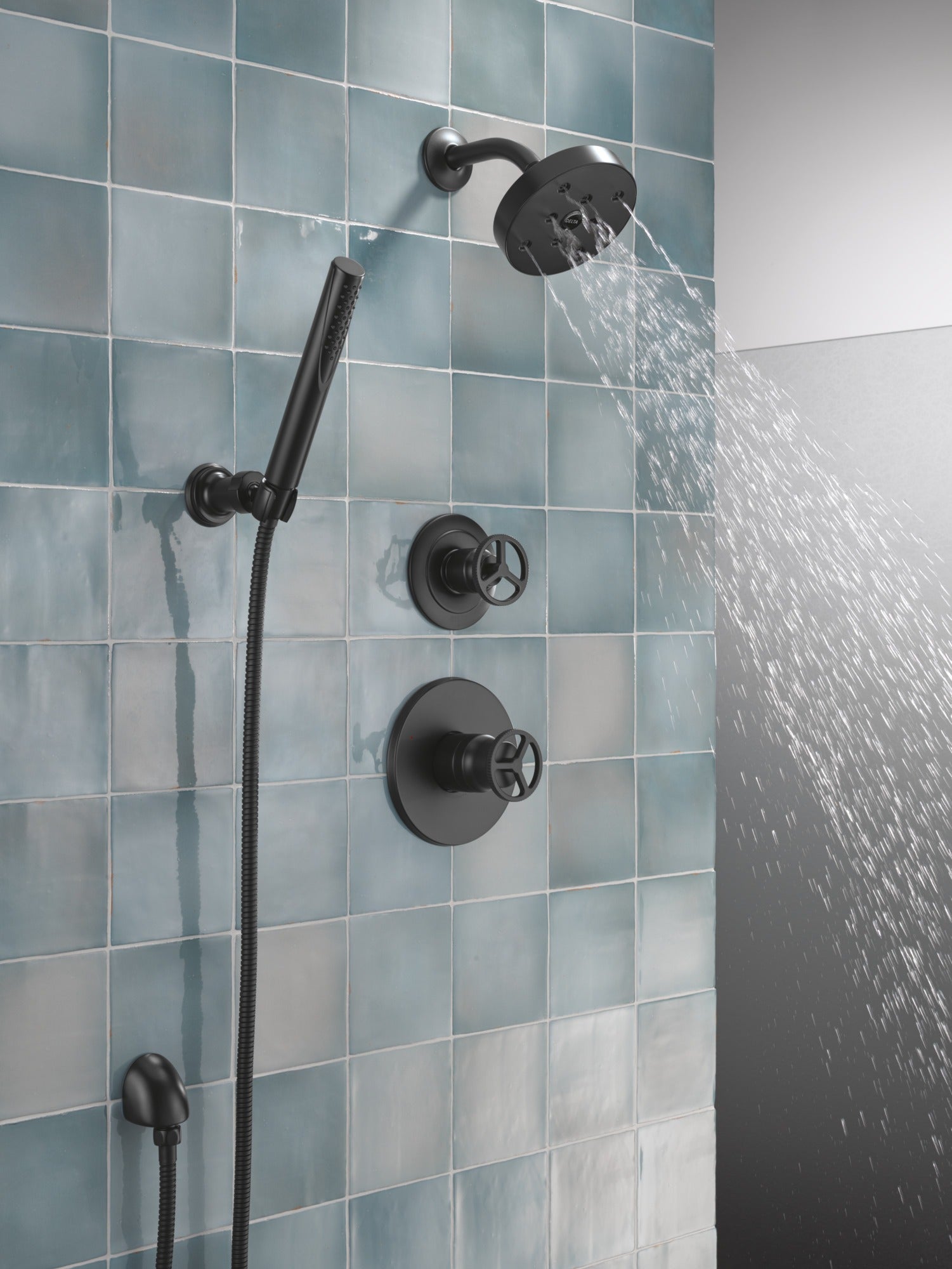 Delta Grail® Premium Single-Setting Adjustable Wall Mount Hand Shower