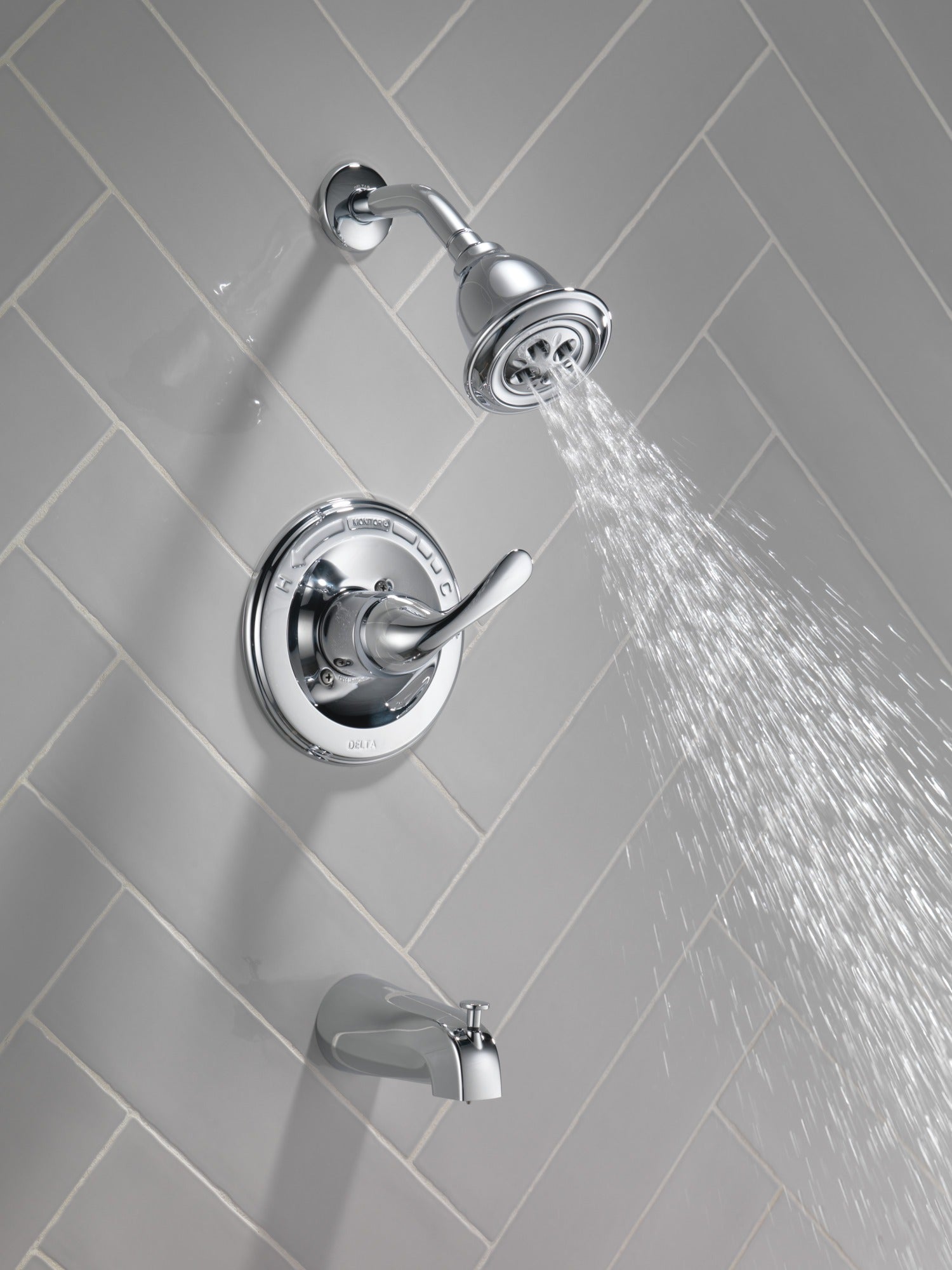 Delta Classic Monitor® 13 Series H2OKinetic® Tub & Shower Trim