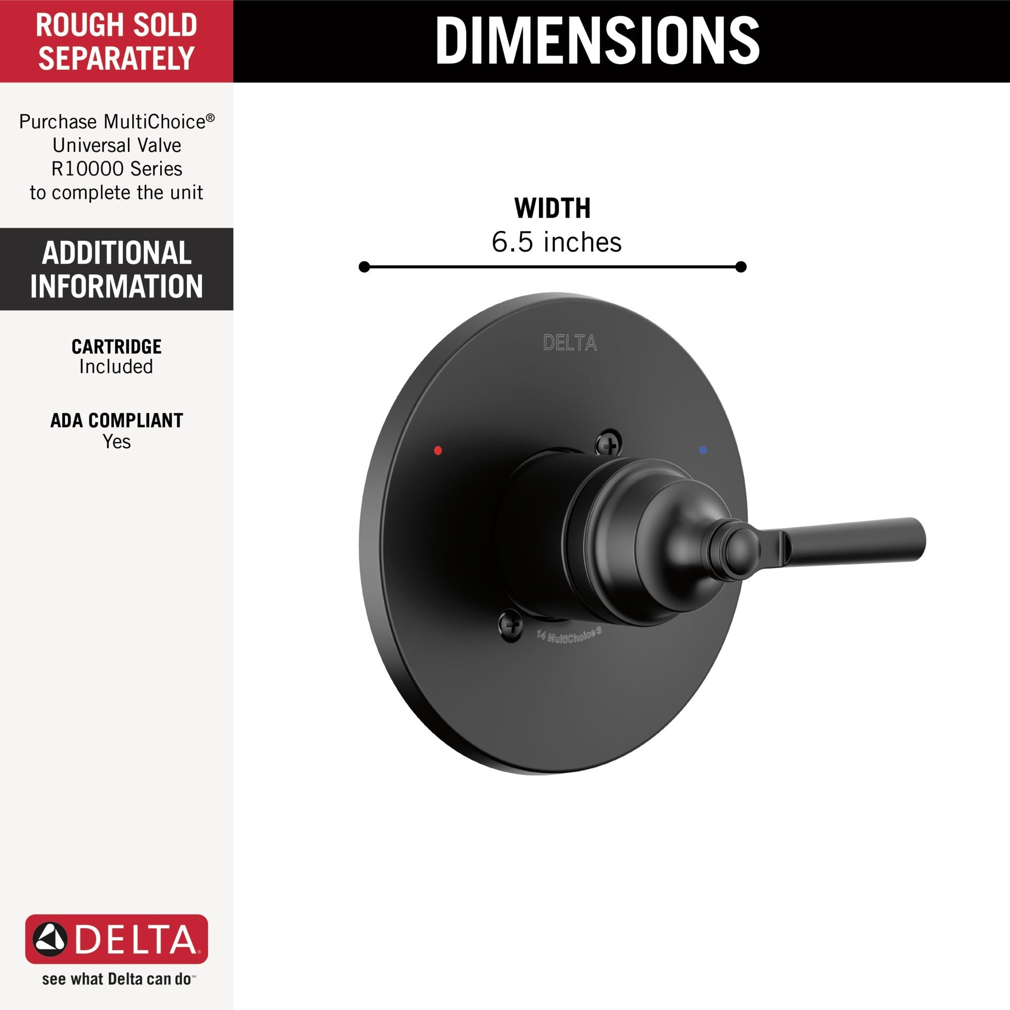 Delta Saylor® Monitor® 14 Series Valve Only Trim