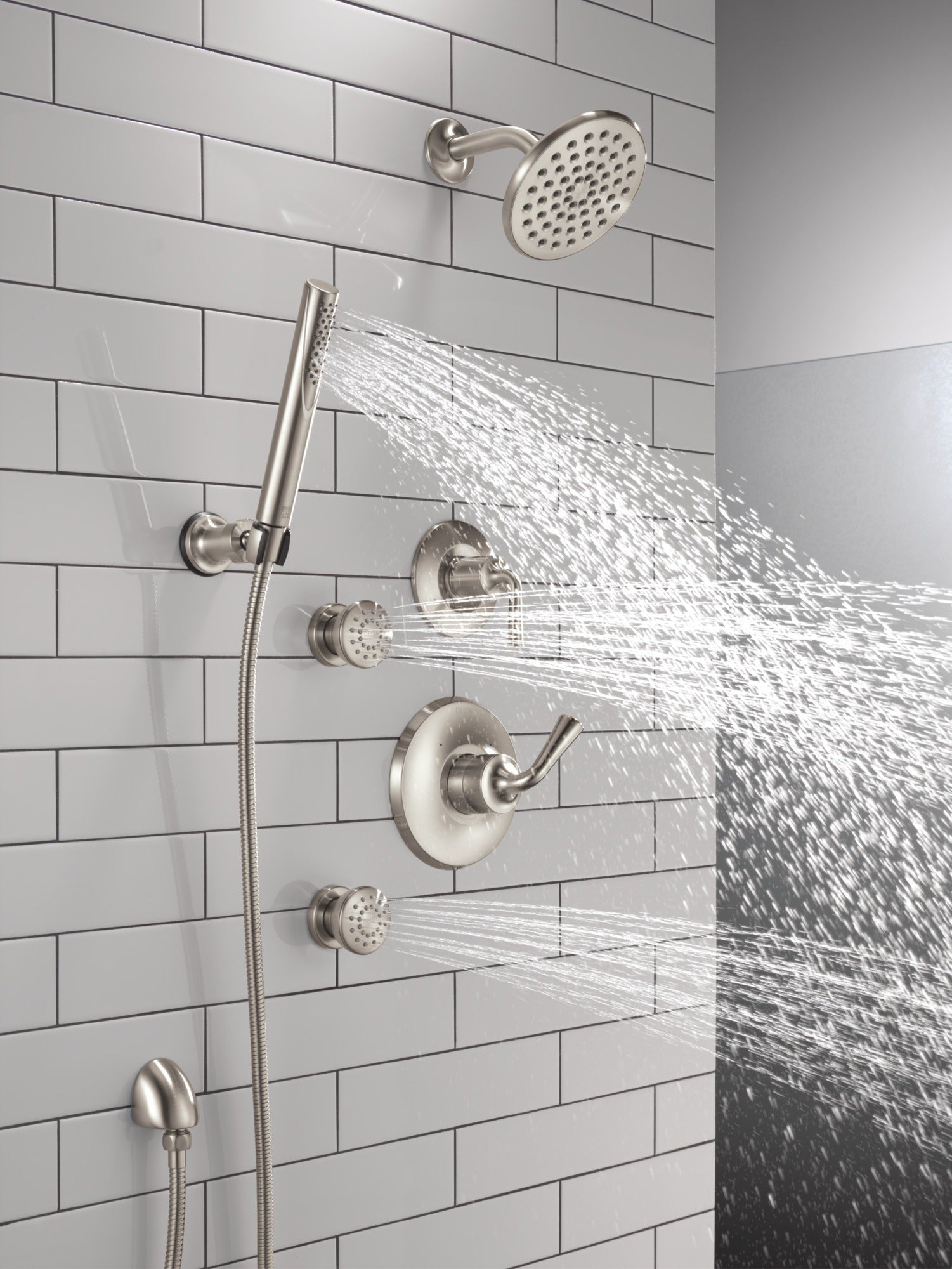 Delta Kayra® 6-Setting 3-Port Diverter Trim