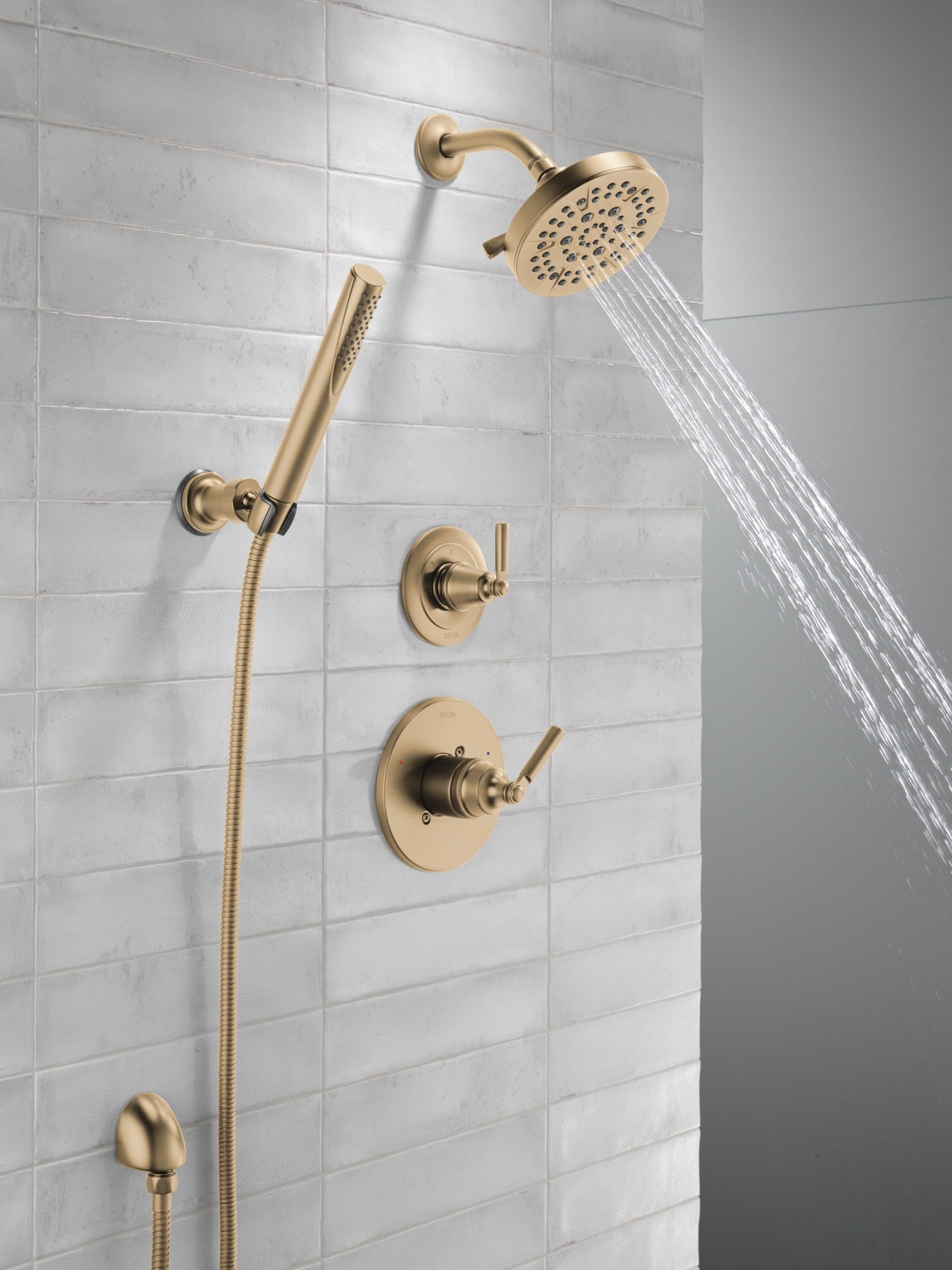Delta Grail® Premium Single-Setting Adjustable Wall Mount Hand Shower