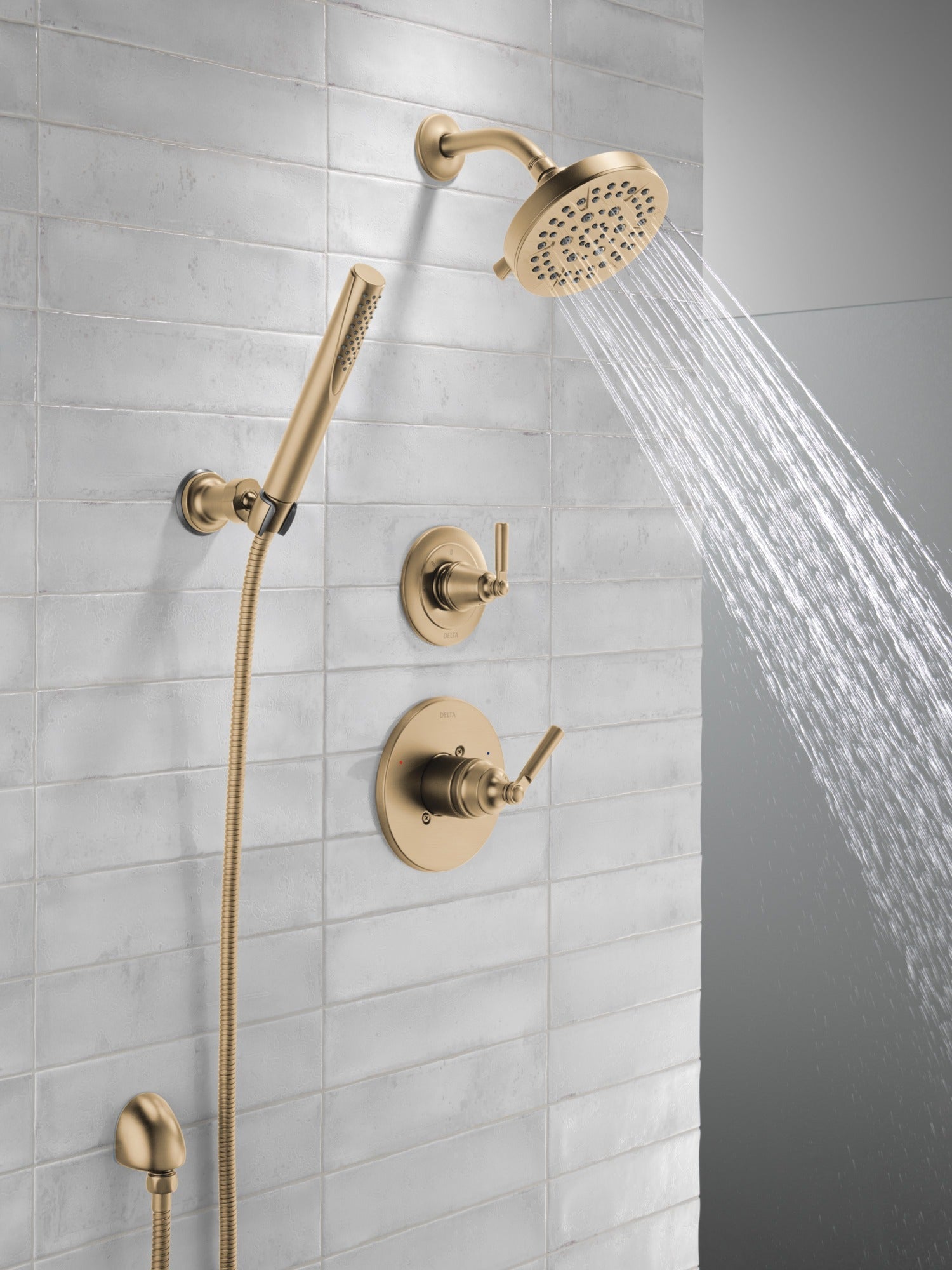 Delta Grail® Premium Single-Setting Adjustable Wall Mount Hand Shower
