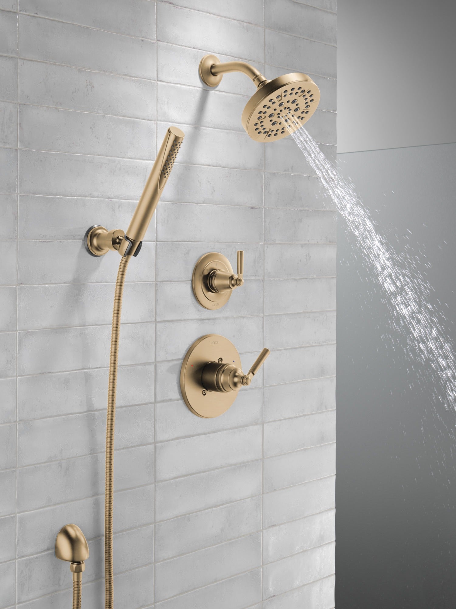 Delta Grail® Premium Single-Setting Adjustable Wall Mount Hand Shower
