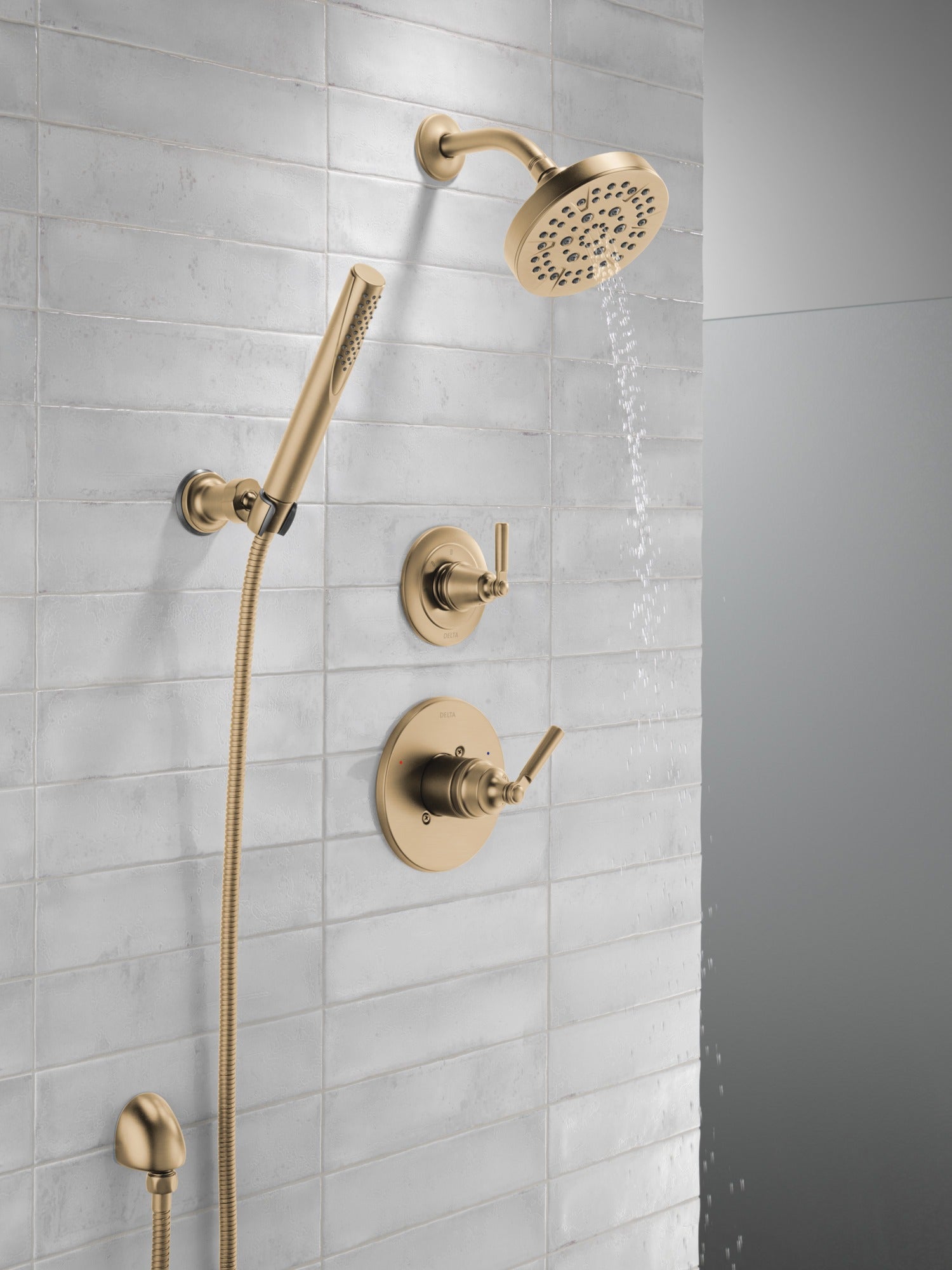 Delta Grail® Premium Single-Setting Adjustable Wall Mount Hand Shower