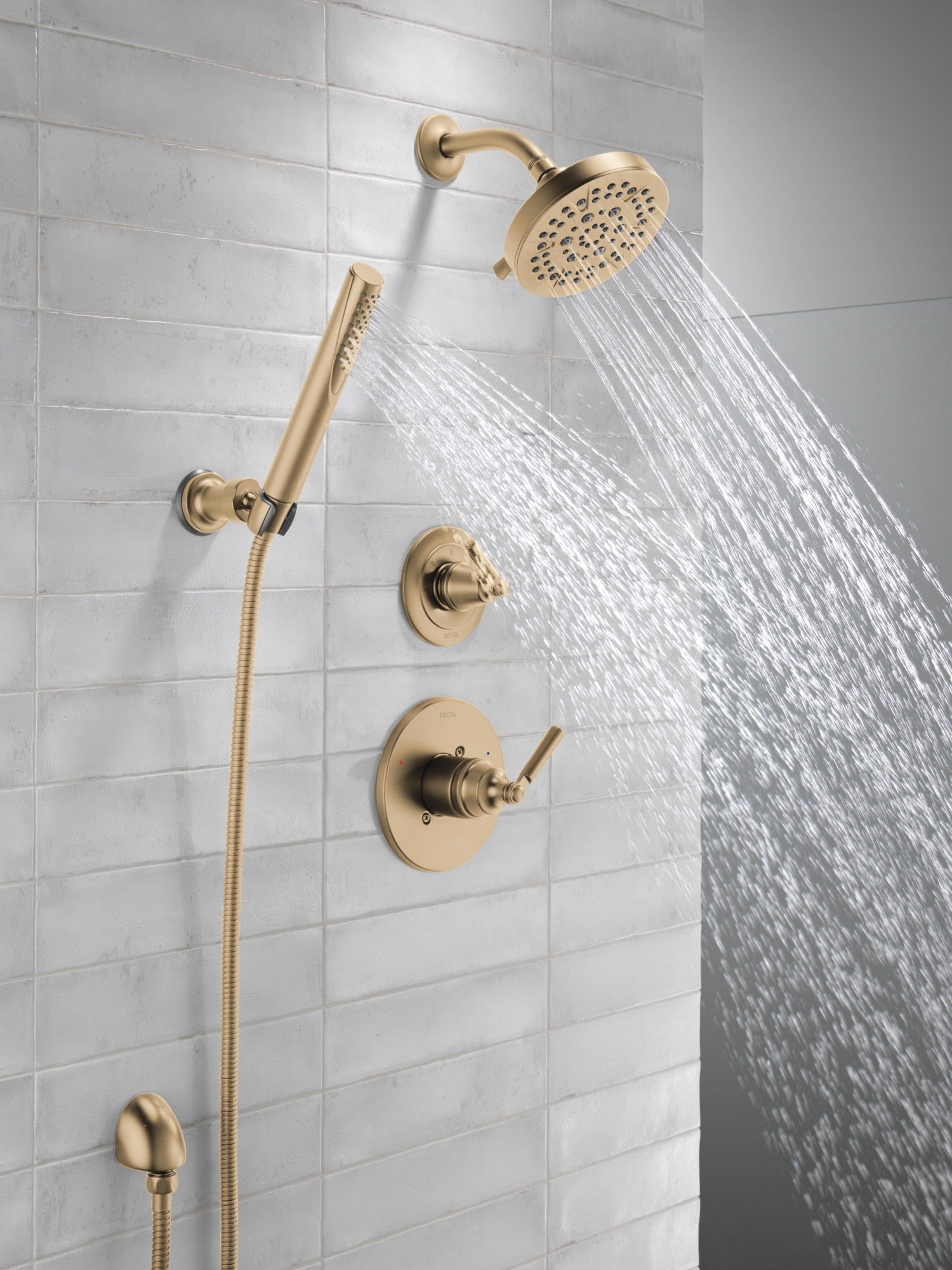 Delta Grail® Premium Single-Setting Adjustable Wall Mount Hand Shower