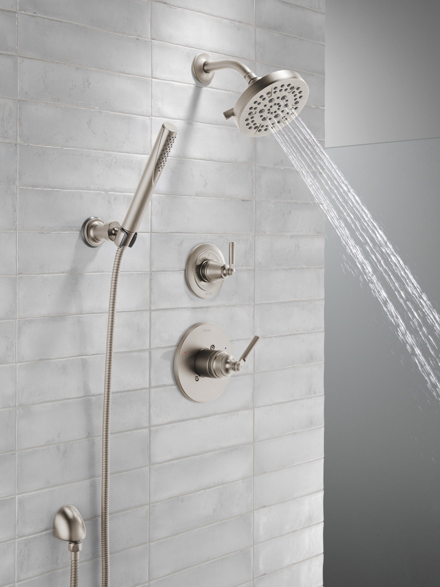 Delta Grail® Premium Single-Setting Adjustable Wall Mount Hand Shower