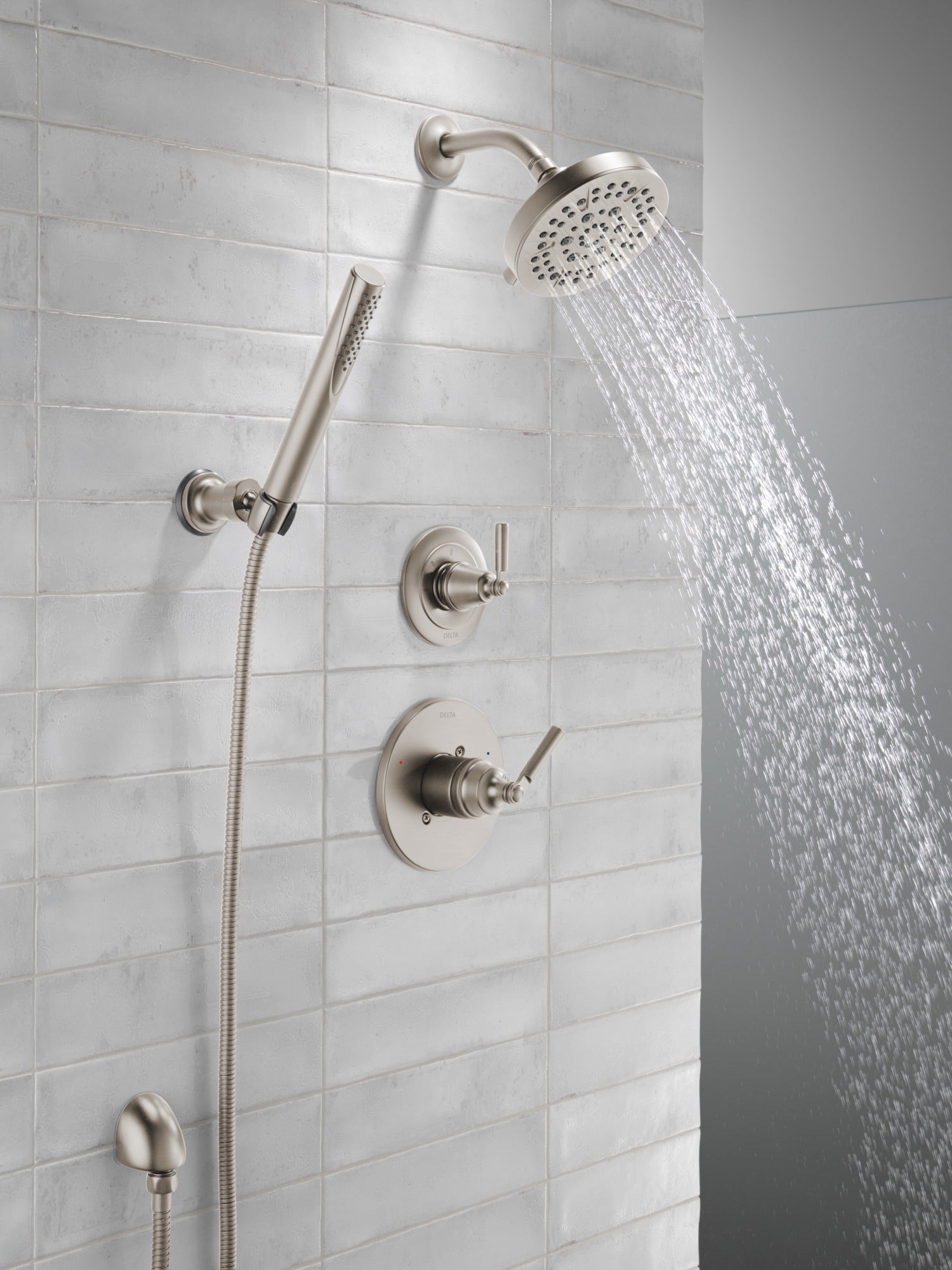 Delta Grail® Premium Single-Setting Adjustable Wall Mount Hand Shower