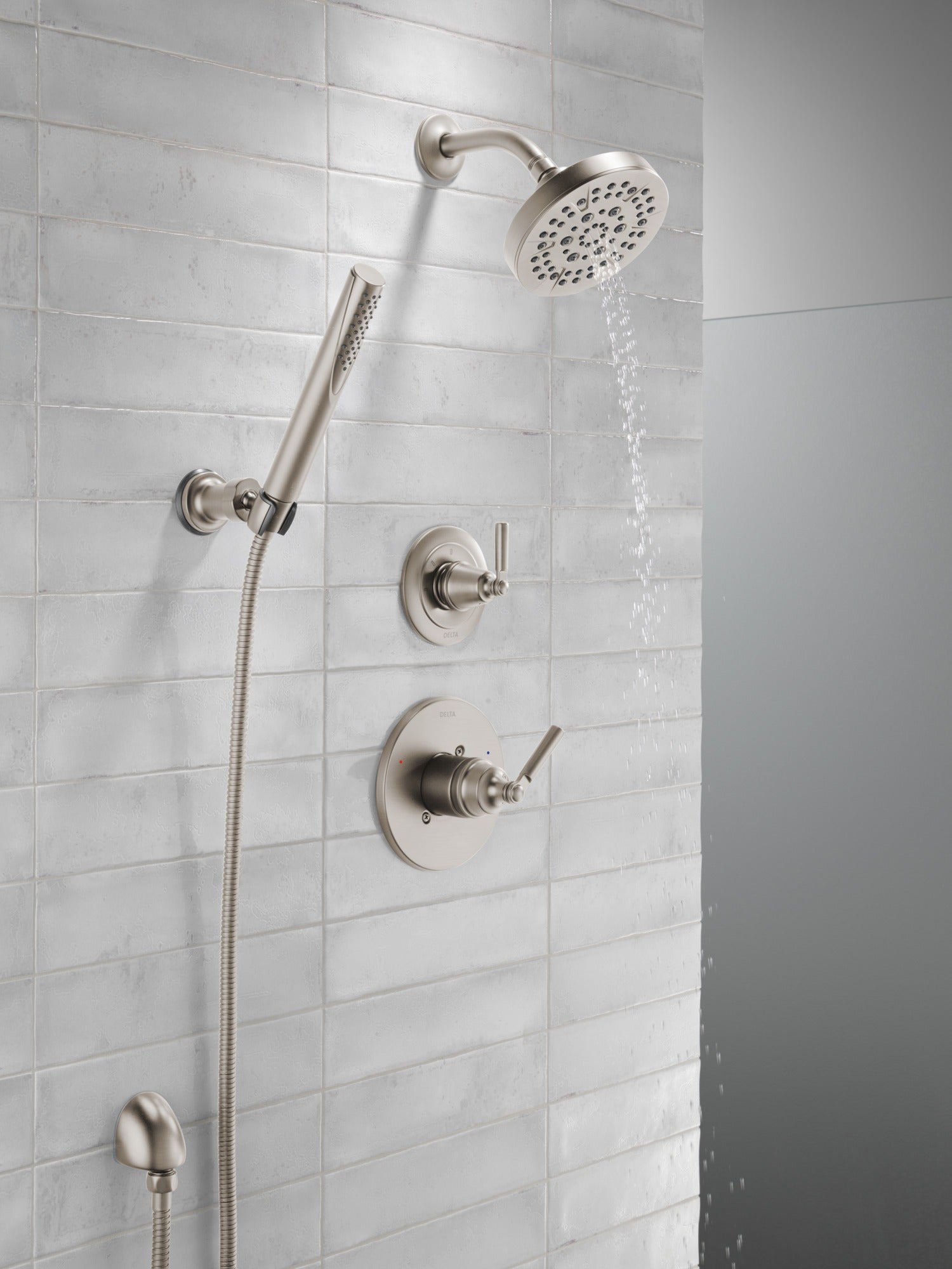 Delta Grail® Premium Single-Setting Adjustable Wall Mount Hand Shower