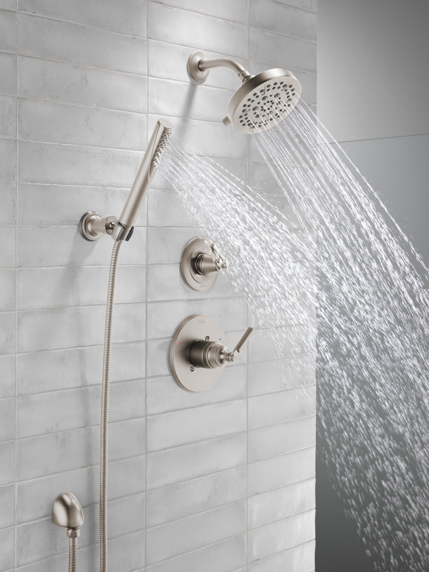 Delta Grail® Premium Single-Setting Adjustable Wall Mount Hand Shower