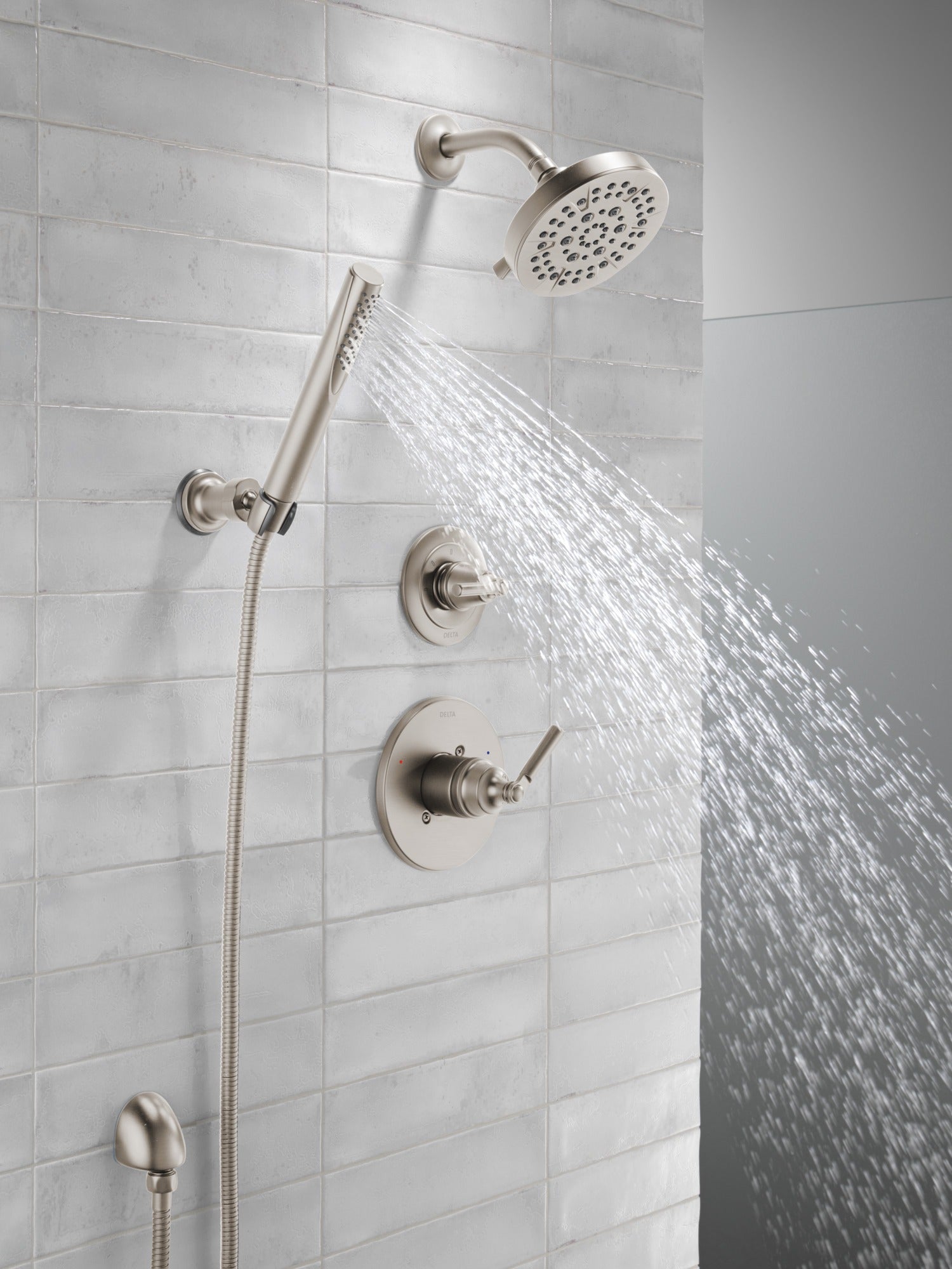 Delta Grail® Premium Single-Setting Adjustable Wall Mount Hand Shower