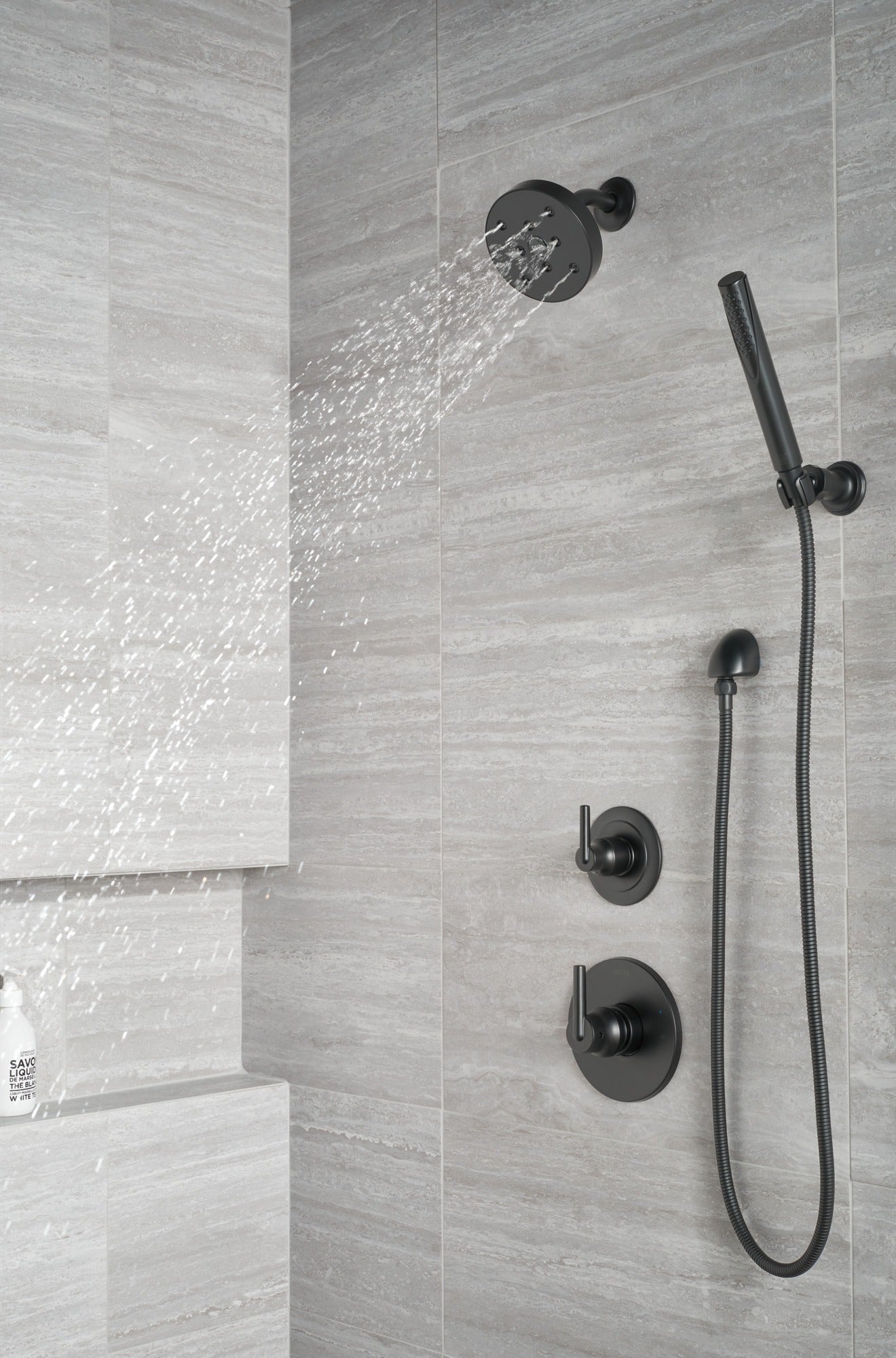 Delta Grail® Premium Single-Setting Adjustable Wall Mount Hand Shower