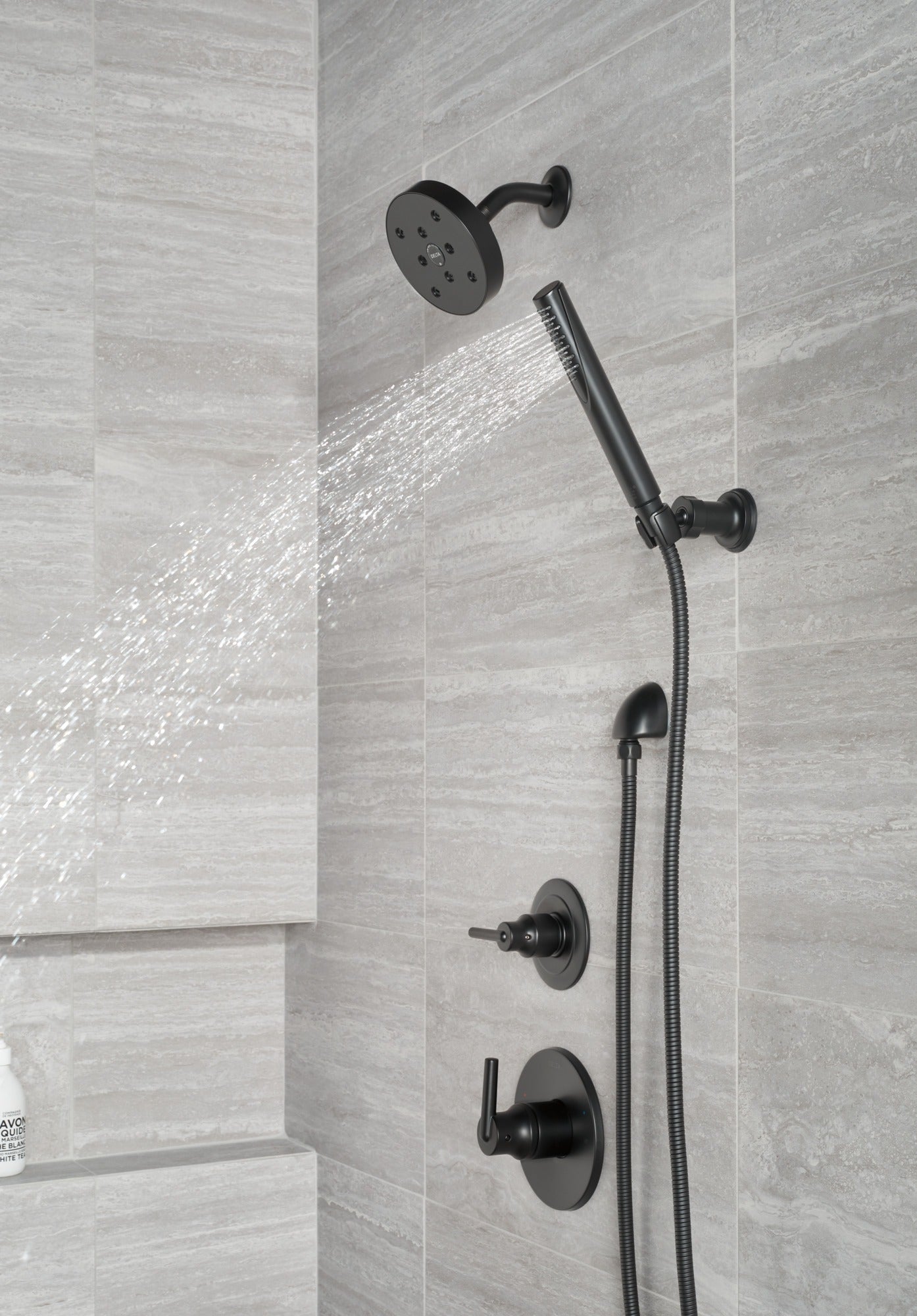 Delta Grail® Premium Single-Setting Adjustable Wall Mount Hand Shower